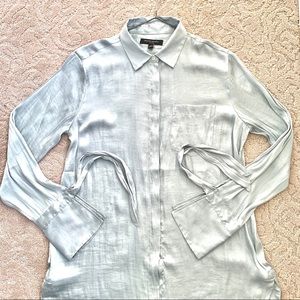 2/$40 BANANA REPUBLIC Parker Blouse, Turquoise
